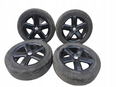 колёсные диски колесо комплект черные джип компас 18x7jx40.0