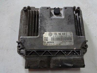 03L906018C октавия ii рестайлинг 08r - 2.0 tdi cfh блок управления двигателя