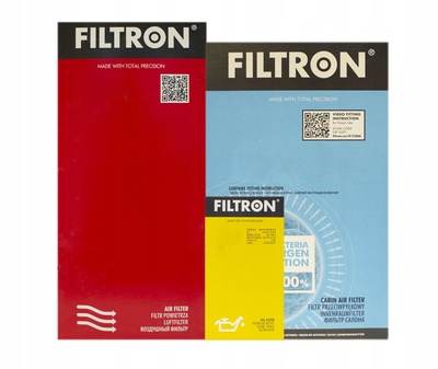 комплект фильтров filtron peugeot 307 1.4 75km węg