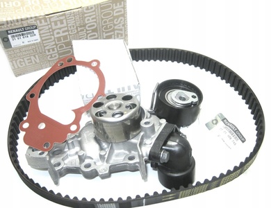 119A01820R комплект ремня грм насос 1.2 16v d4f clio 3 modus оригинал