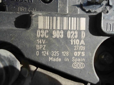 03C903023D Генератор Audi A3 2007