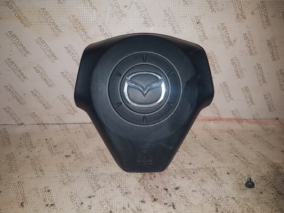 BP4S57K00B Подушка безопасности в руль Mazda 3 I (BK) Рестайлинг (2006–2009) 2008г BP4S-57-K00B