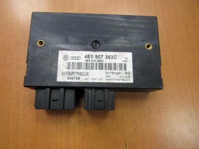 4E0907383C Блок согласования фаркопа Audi A8 D3/4E 2006