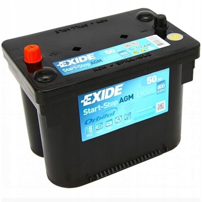 EK508 exide старт стоп agm 50ah 800a л