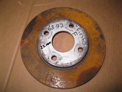 1808479 Диск тормозной передний вентилируемый Ford Fiesta 2001-2007 2006