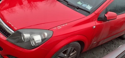 Крыло левый передний opel astra 3 h gtc z50b