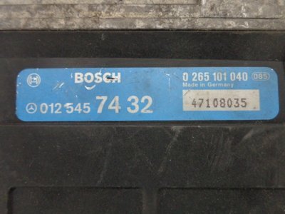 0125457432 Блок управления двигателем Mercedes W124 1991