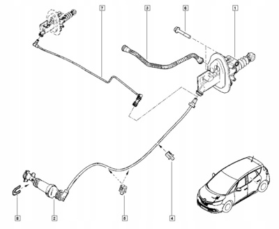 306109469R насос сцепление megane scenic 4 талисман 1.6 dci