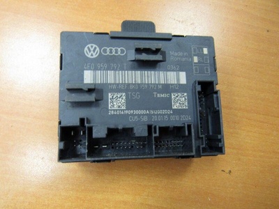 4F0959792T Блок управления двери передней правой Audi A6 4F/C6 2010