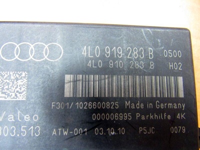 4L0919283B Блок управления парктрониками Audi Q7 4L 2012