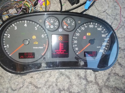 8L0920950C спидометр audi a3 рестайлинг 8l0920933n fis бензин