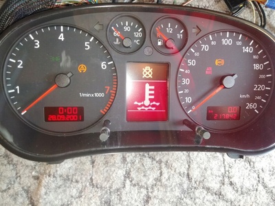8L0920950C спидометр audi a3 рестайлинг 8l0920933n fis бензин