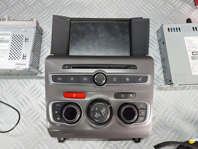 98100092XF панель дисплей радио компакт - диск citroen c4 ii b7 климат