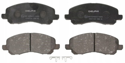 LP1684 колодки тормозной delphi передняя crossfire sebring c4
