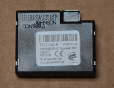 285910001R renault twingo smart forfour заглушка