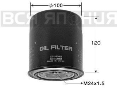 AY100TY020 Фильтр масляный NISSAN NISSAN AY100-TY020