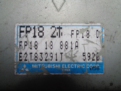 FP1818881A Блок управления ДВС Mazda 626 IV (GE) 1991 - 1998 1997 , E2T83291T