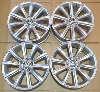 4x колёсные диски volkswagen passat b8 7x17 et40 3g0601025d