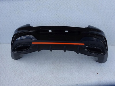 A1188859501 мерседес cla 118 w118 amg бампер задняя диффузор