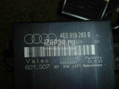 4E0919283B Блок управления парктроником VAG A8 [4E] (2002 - 2010)