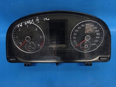 2K5920876A спидометр часы caddy 3 рестайлинг 15r - 2.0tdi 68 тыс.