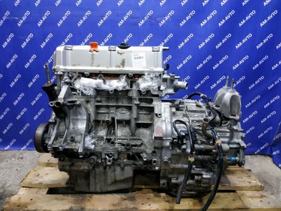 10002RZAU01 Двигатель HONDA CR-V RE4 2008 K24Z1 10002-RZA-U01, 10003-RZA-A01