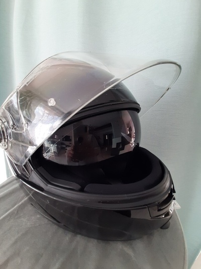 Kask męski на motocykl