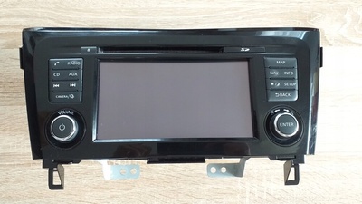 7513750271 nissan qashqai ii j11 рестайлинг навигация радио с кодом