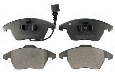 B110858 колодки тормозной передняя audi a1 10 -