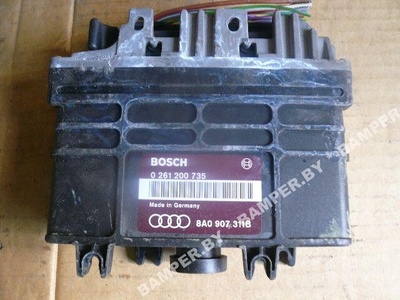 0261200735 Блок управления двигателем Audi 80 1993 , 8A0907311B