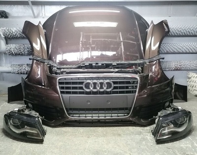 LZ8W audi a4 b8 8k капот бампер крыло ксенон полоса