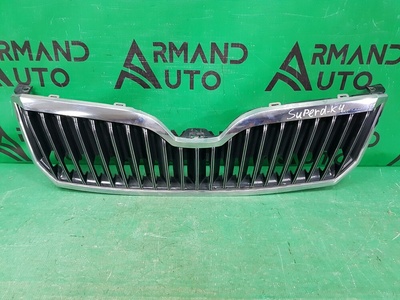 3T0853668B9B9 решетка радиатора SKODA SUPERB 2 рестайлинг 2013-2015 , 3T0853668B