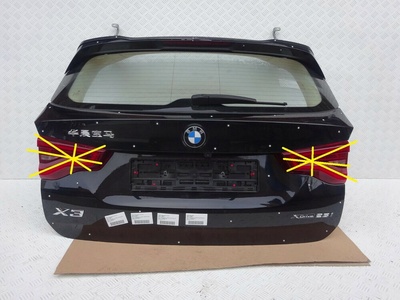 2459944 bmw x3 g01 крышка багажника крышка камера цвет 475 без фара