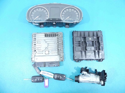 03L906023LK блок управления комплект skoda rapid 1.6tdi 5ja920840e