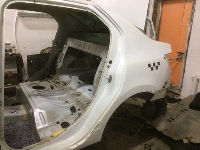 760334617R Крыло заднее левое Renault Logan 2