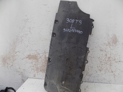 9672187480 плита под кузова левая peugeot 308 t9