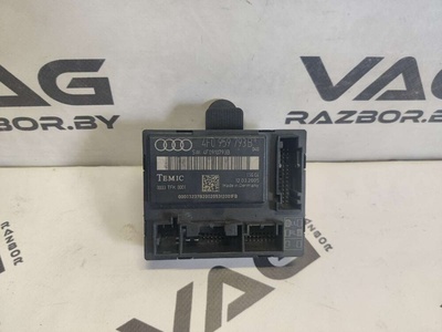 4F0959793B Блок управления двери передней левой Audi A6 C6 (S6,RS6) 2005