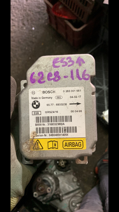 65776933238 блок управления подушками безопасности BMW X5 2004