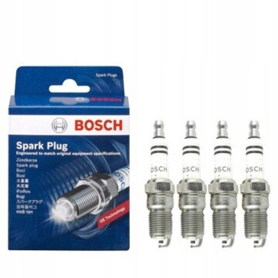 0242235666 4x свеча зажигания bosch отличный плюс 8 fr7dc