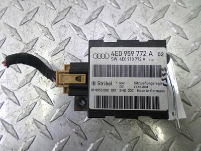 4E0959772A Блок управления сиденьем Audi A8 D3 (4E2) рестайлинг 1 2005 - 2007 2005 ,