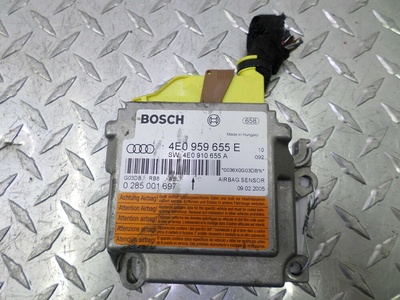 4E0959655E Блок управления подушек безопасности Audi A8 D3 (4E2) рестайлинг 1 2005 - 2007 2005 ,