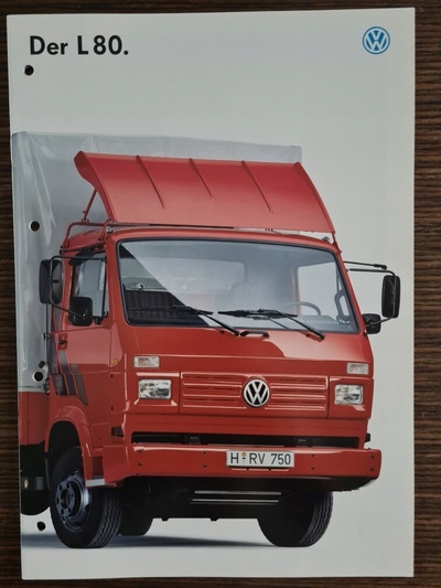 folder / katalog volkswagen l80
