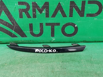 6RF853841 Накладка бампера VOLKSWAGEN POLO 5 рестайлинг 2015-2020