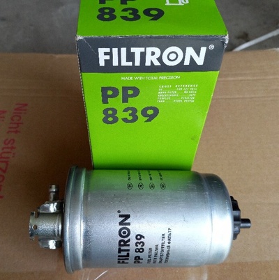 Фильтр топлива нефть filtron пп 839