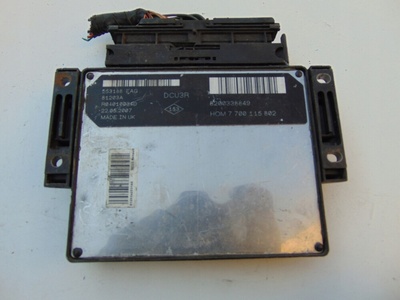 8200338849 блок управления 7700115802 r04010034d renault