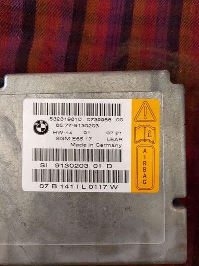 65779130203 Блок AirBag BMW 7 E65/E66 2007