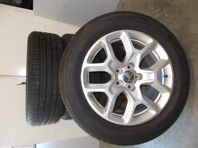 алюминиевые колёсные диски с oponami джип renegade