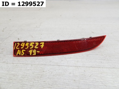 8W0945105AB Светоотражатель (катафот) заднего бампера левый Audi A5 II Рест. (F5) (2019-2021) Купе