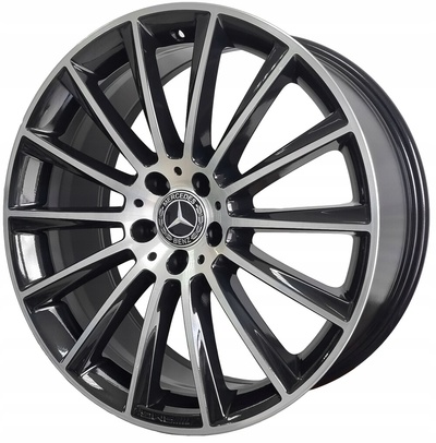 Черные алюминиевые колёсные диски amg мерседес s - klasa w222 20 