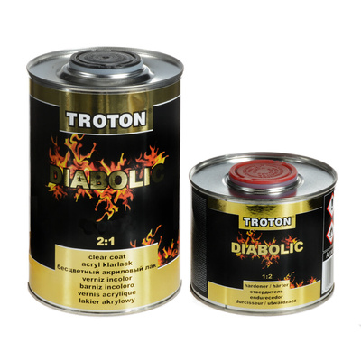 Troton лак bezbarwny diabolic мат 1 , 5 л